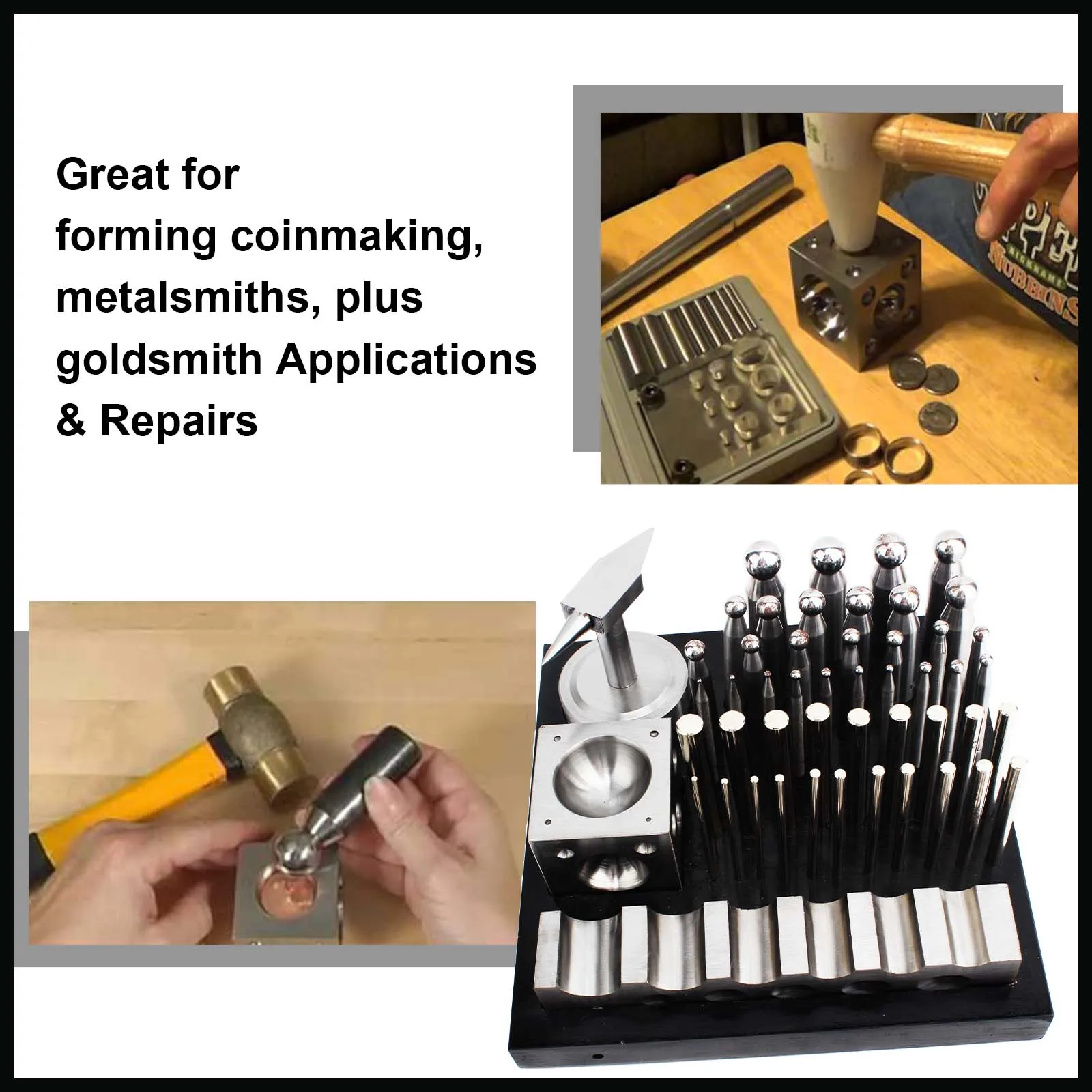 sixcow Metalsmith Tools Kit Beginners -Apprentice Metalsmithing Jewelry  Making Tool Set