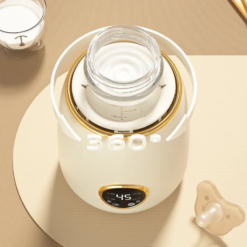 New Design Waterless Baby Bottle Shaker Warmer Portable Automatic Bottle Baby Milk Mixer Machine For Breast Milk Fit All Bottles