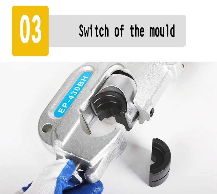 YYHC-430 Manual Hydraulic Crimping Tool Hydraulic Pliers copper terminal cable press pliers hydraulic crimping tool 50mm-400