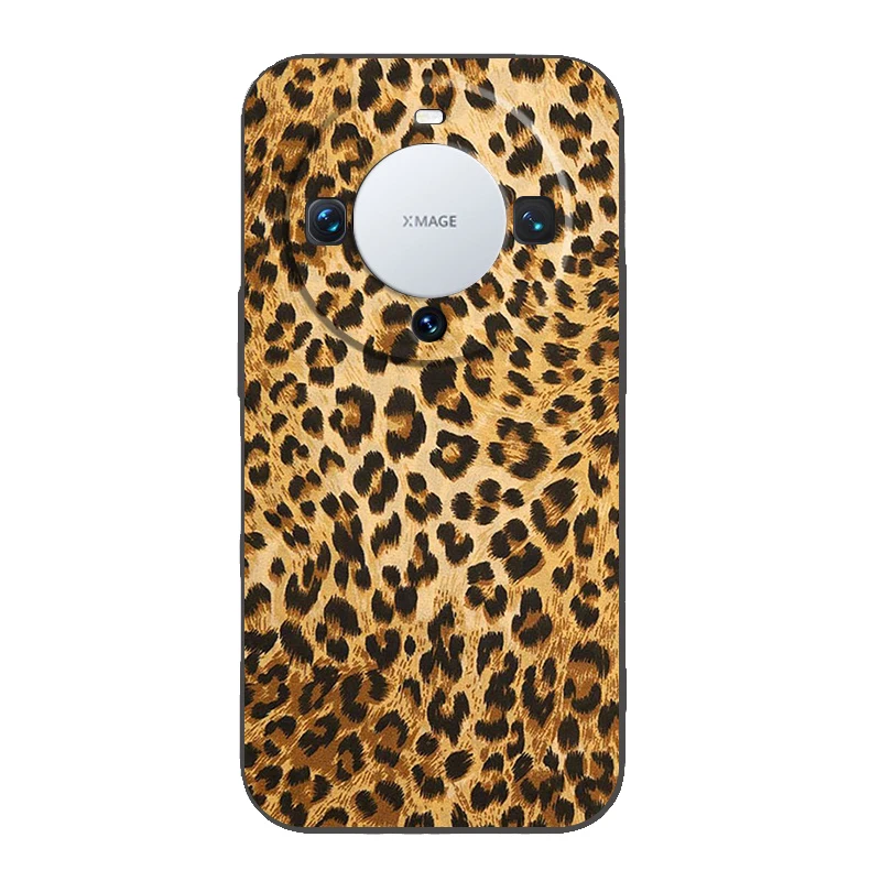 Leopard Print Silicone Phone Case Cover