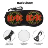 AC DC Rock Glasses Case Unisex Travel Heavy Metal Music Reading Box Protector Eyeglasses Box 4