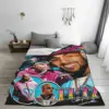 2024 Chris Brown 11 11 Tour Blanket Flannel Textile Decor HipHop Homage Relax Warm Throw Blanket for Bed Bedroom Bedding Throws 3