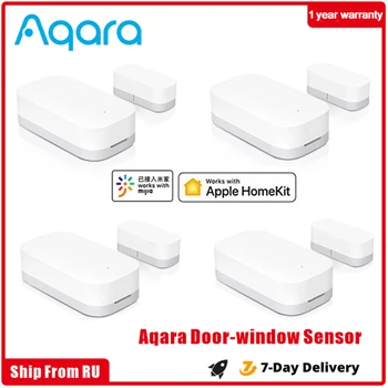 Aqara Door Sensor Smart Window Door Magnet  Intelligent Home Security Device ZigBee Wireless Control Mi Home APP Homekit 1