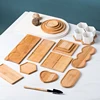 Wooden Soap Dispenser Tray Multi Bamboo Multi Shape Wooden Holder Pot Tray Home Decor Garden Supplies  Photography Props Coaster 2