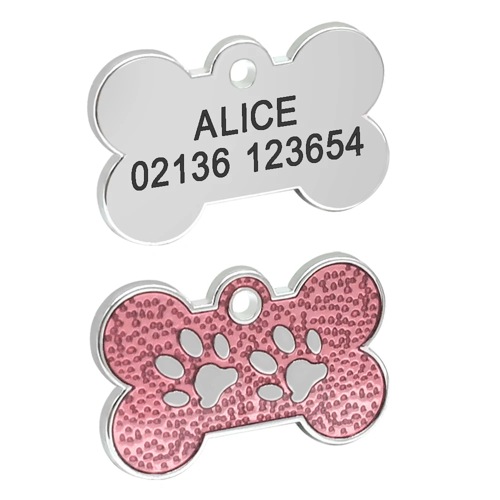 Personalized Bone-Shaped Pet ID Tag 4