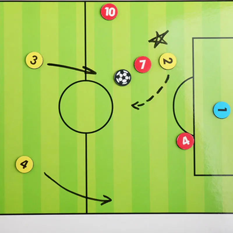 Foldable Football Magnetic Tactic Board 6