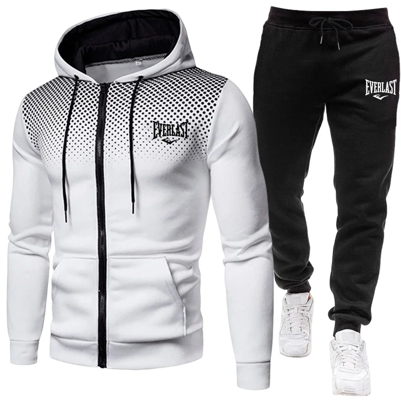 mens essential tracksuit zipper hoodie jogger pants daily casual sportswear urban fashion outfit fall winter training sport suit Mens Essential Tracksuit Zipper Hoodie Jogger Pants Daily Casual Sportswear Urban Fashion Outfit Fall Winter Training Sport Suit 3