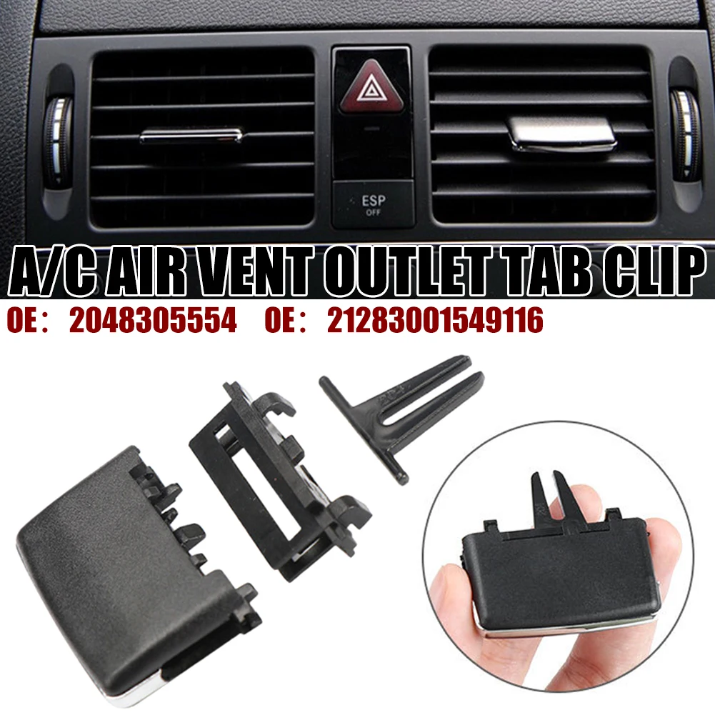 Car Air Conditioner Air Outlet Vent Tab Replacement for Mercedes Benz