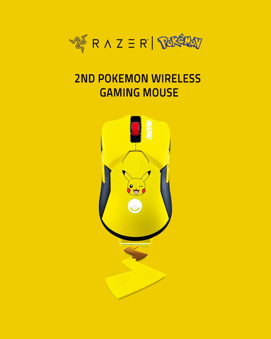 Anime Pokemon Pikachu Edi o Limitada Razer Viper Ultimate Mouse De Anime pokemon pikachu edi o limitada razer viper ultimate mouse de