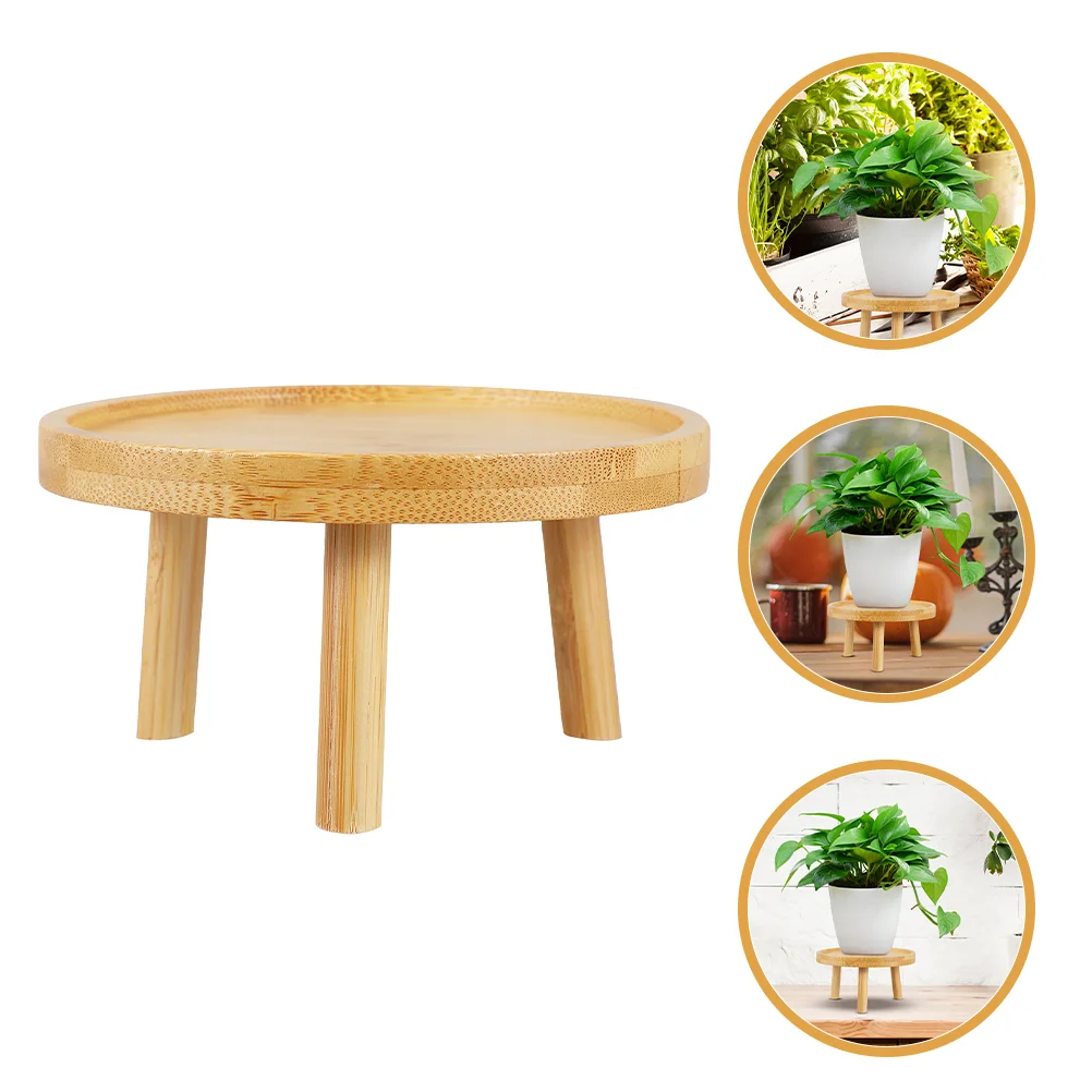 

Wooden Bonsai Home Decor Pedestal Plant Stands for Indoor Plants Garden Stool Riser