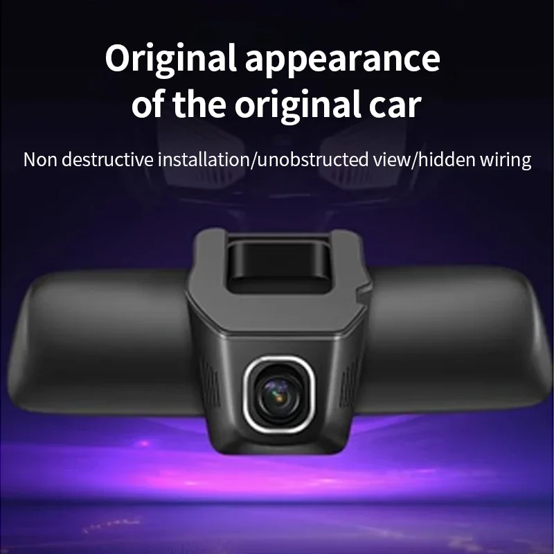 For Audi A3 8Y 2020 2021 4K HD Night Vision Driving Recorder Plug And Play Hidden WIFI Dash Cam  Dual Lens Car Auto Accessories