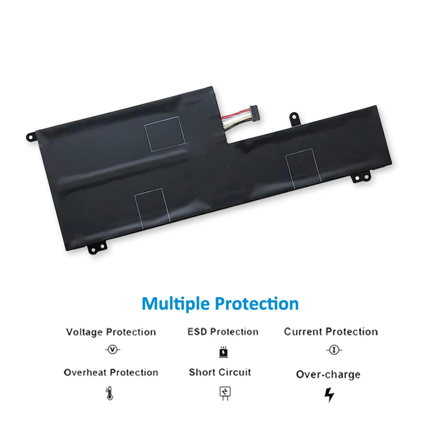 Bateria do Portátil de Kingsener L16l6pc1 L16c6pc1 para Lenovo Yoga 720 72015 720-15ikb Série Caderno L16m6pc1 11.58v 6217mah - Imagem 4