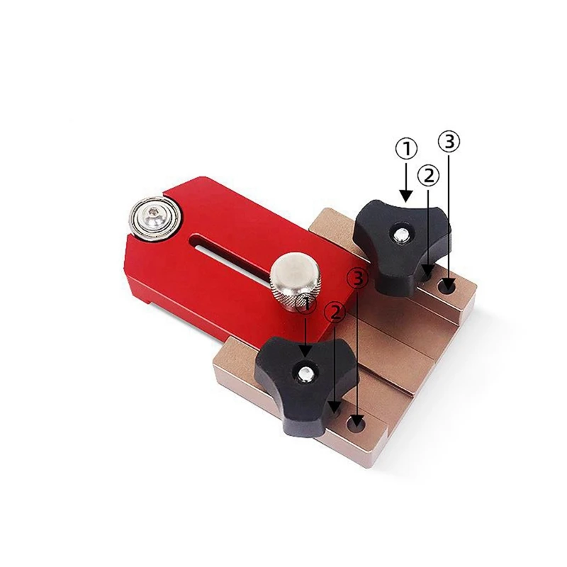

Woodworking Cutting Machine Table Saw Fast Cutting Limit Backing Woodworking Workbench Chute Positioning Fixing Tool