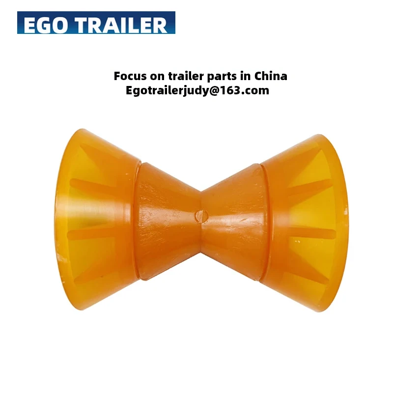 EgoTrailer WINCH POST BOAT TRAILER ROLLER POLYURETHANE YELLOW Bow Roller TRAILER PARTS accessories