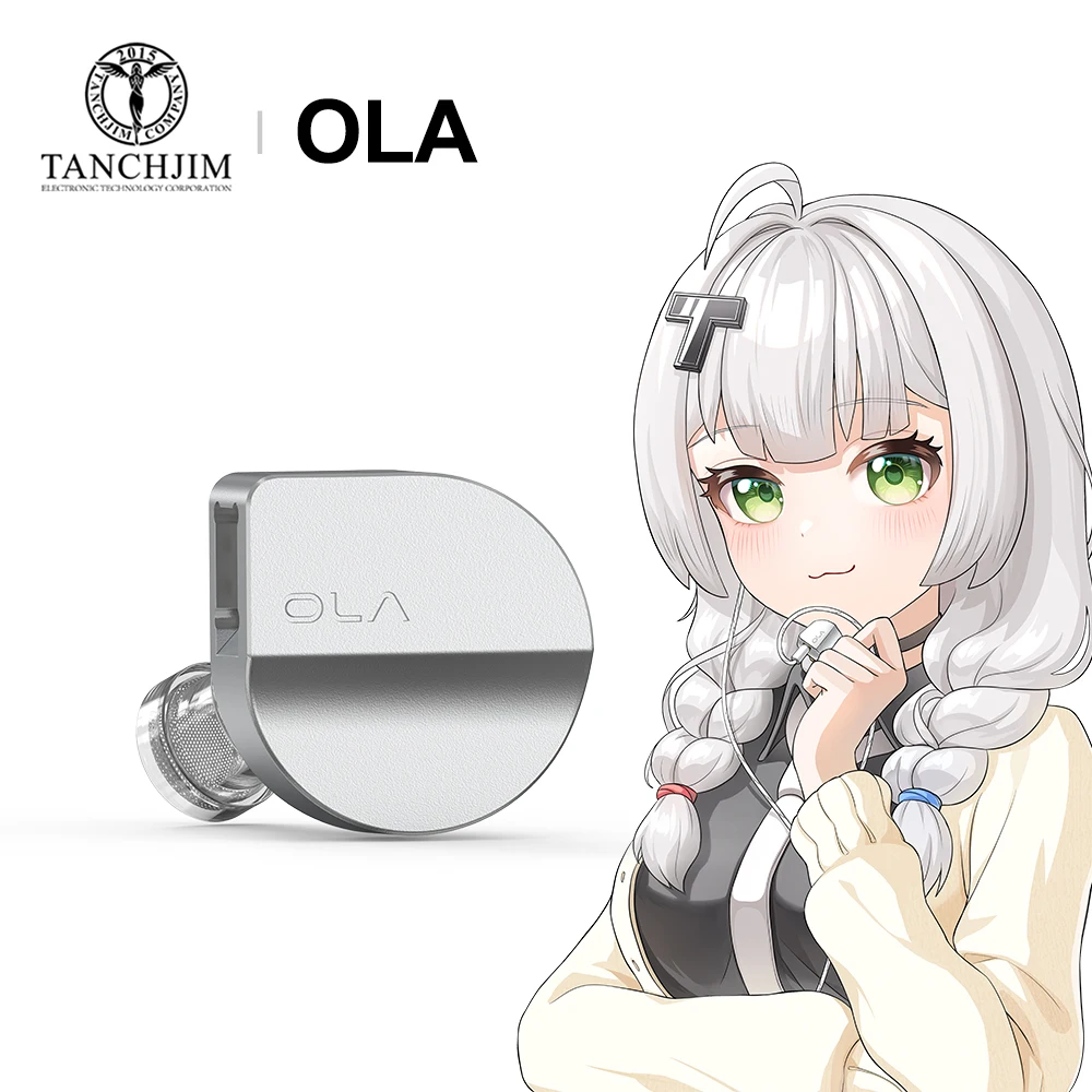 Динамические наушники TANCHJIM OLA Hi-Fi музыкальные наушники-вкладыши гарнитура с