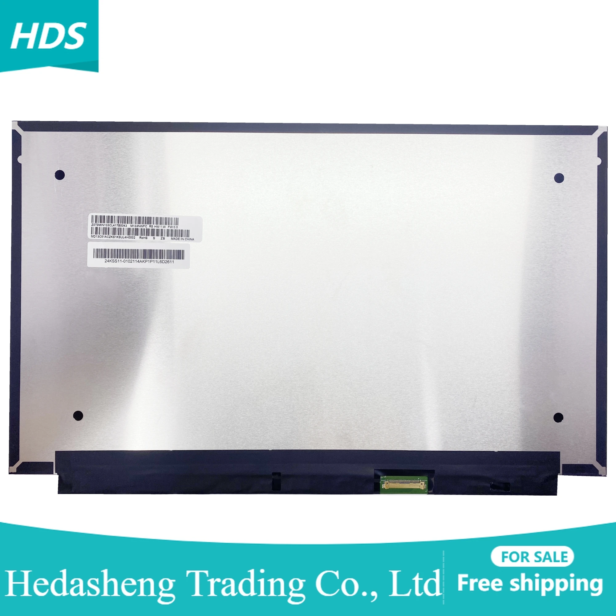 

M133NWFC R5 For M133NVFC-R5 IPS 30Pin Without Screw Holes Display Panel 13.3"inch Laptop LCD Screen