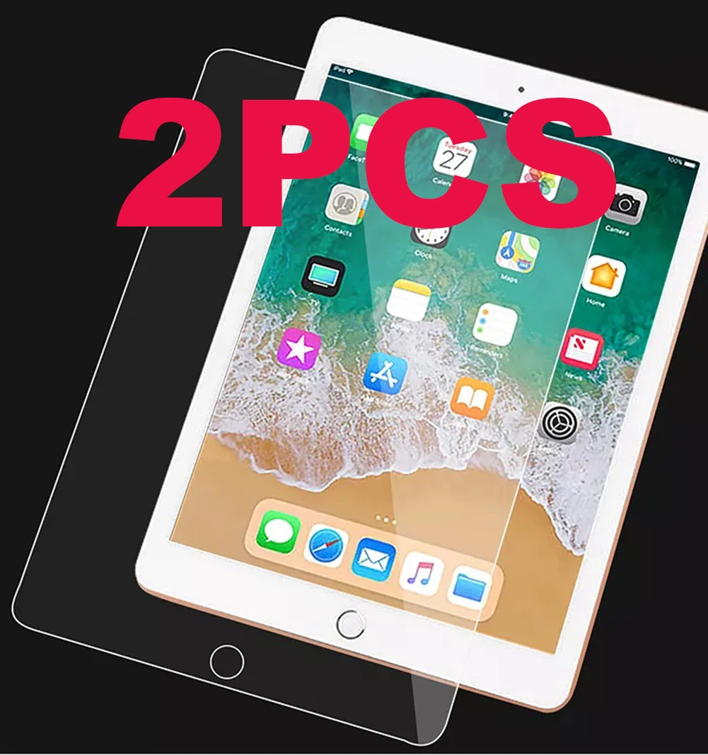 Vidro Temperado Protetor de Tela para Ipad 2023 2023 9.7 ar ar Pro 9.7 para Ipad 5th 6th Geração Película Protetora Peças 9h