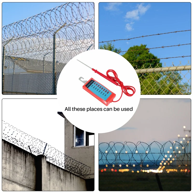 Electric Fence Voltage Tester For Farm Garden Solar Fence Fault