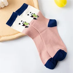 Women's Fashion Panda Socks - Trendy Cartoon Streetwear (Pink Panda)