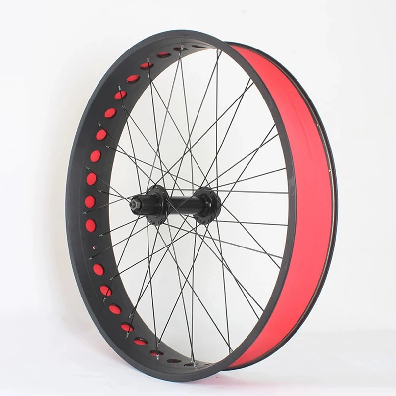 Paire de roues de vélo de plage de 26 x 4,0/4,9 pouces