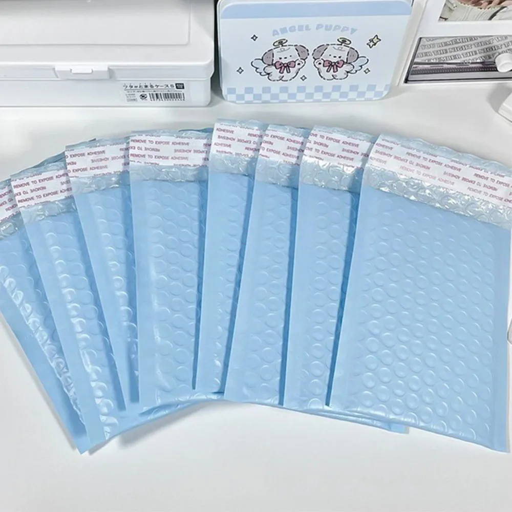 10Pcs Holographic Mail Colorful Foam Envelope Self Seal Mailers Padded Bubble Mailing Bags For Shipping Small Businesses Package