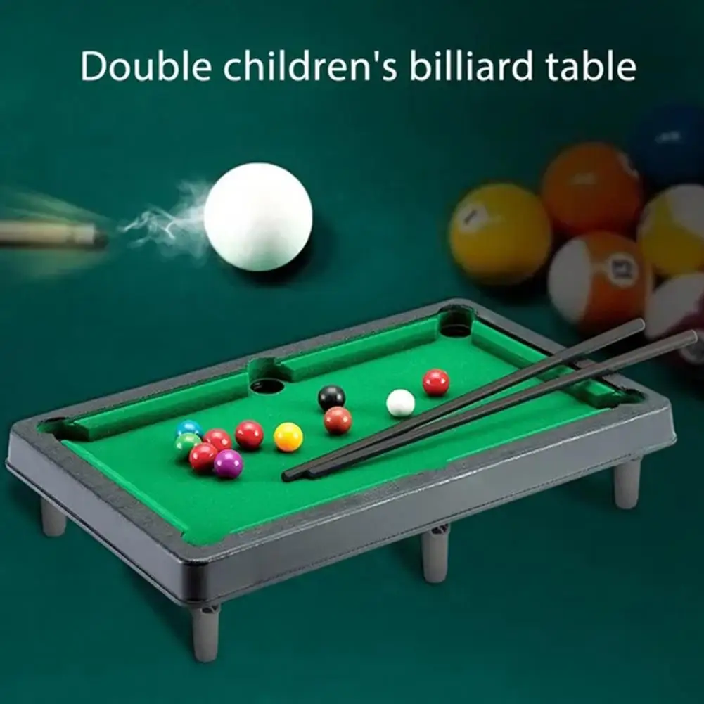 Children's Pool Table Home Mini Snooker Parent-Child Interactive Desktop Billiards Snooker Game Kids Toys Gifts Mini Pool Table