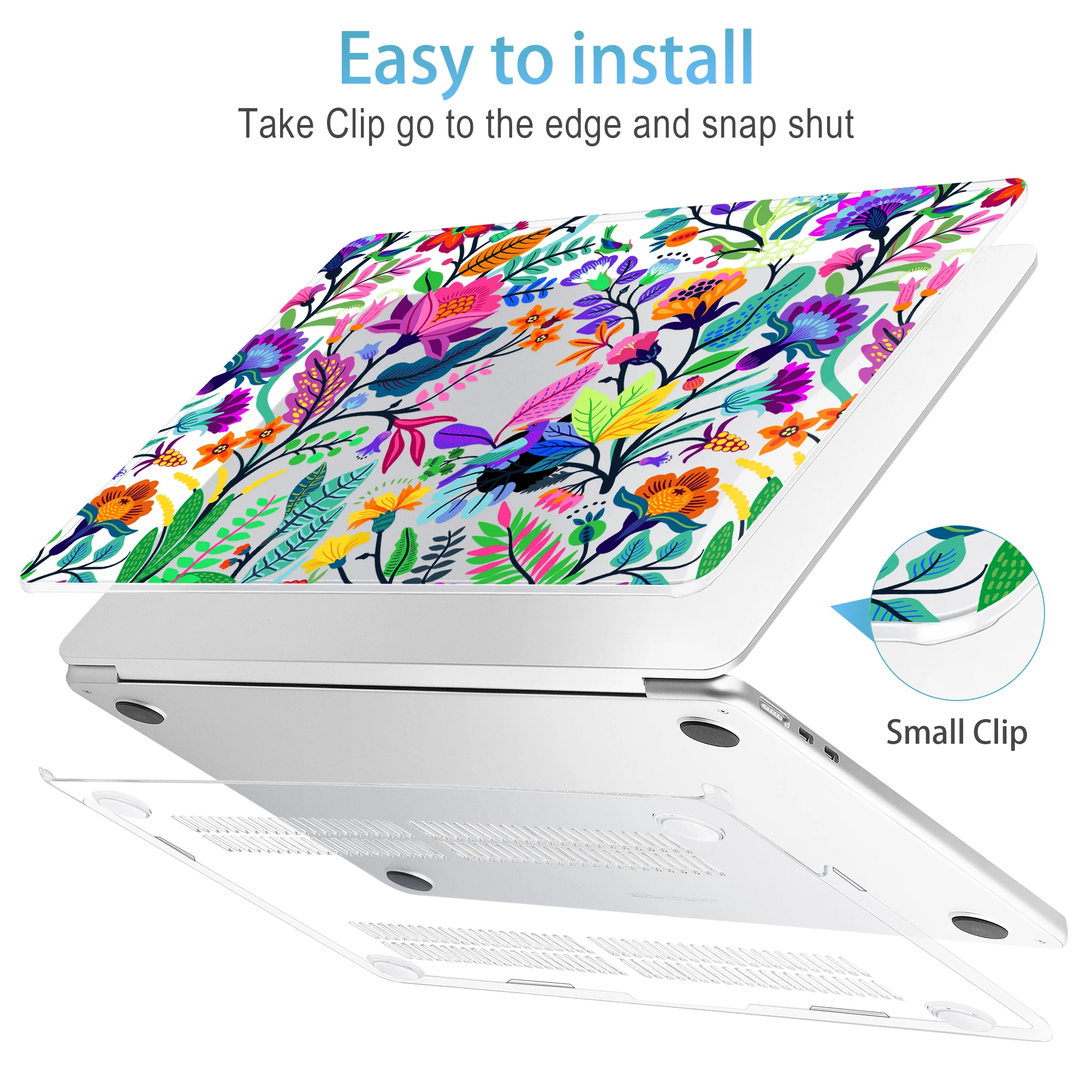 Estojo Rígido de Plástico para Macbook Capa para Retina Pro m1 Air 13 A2681 m2 Air 15 m2 Pro 14 16 2023 m3 A2289 A2338 2023 - Imagem 3