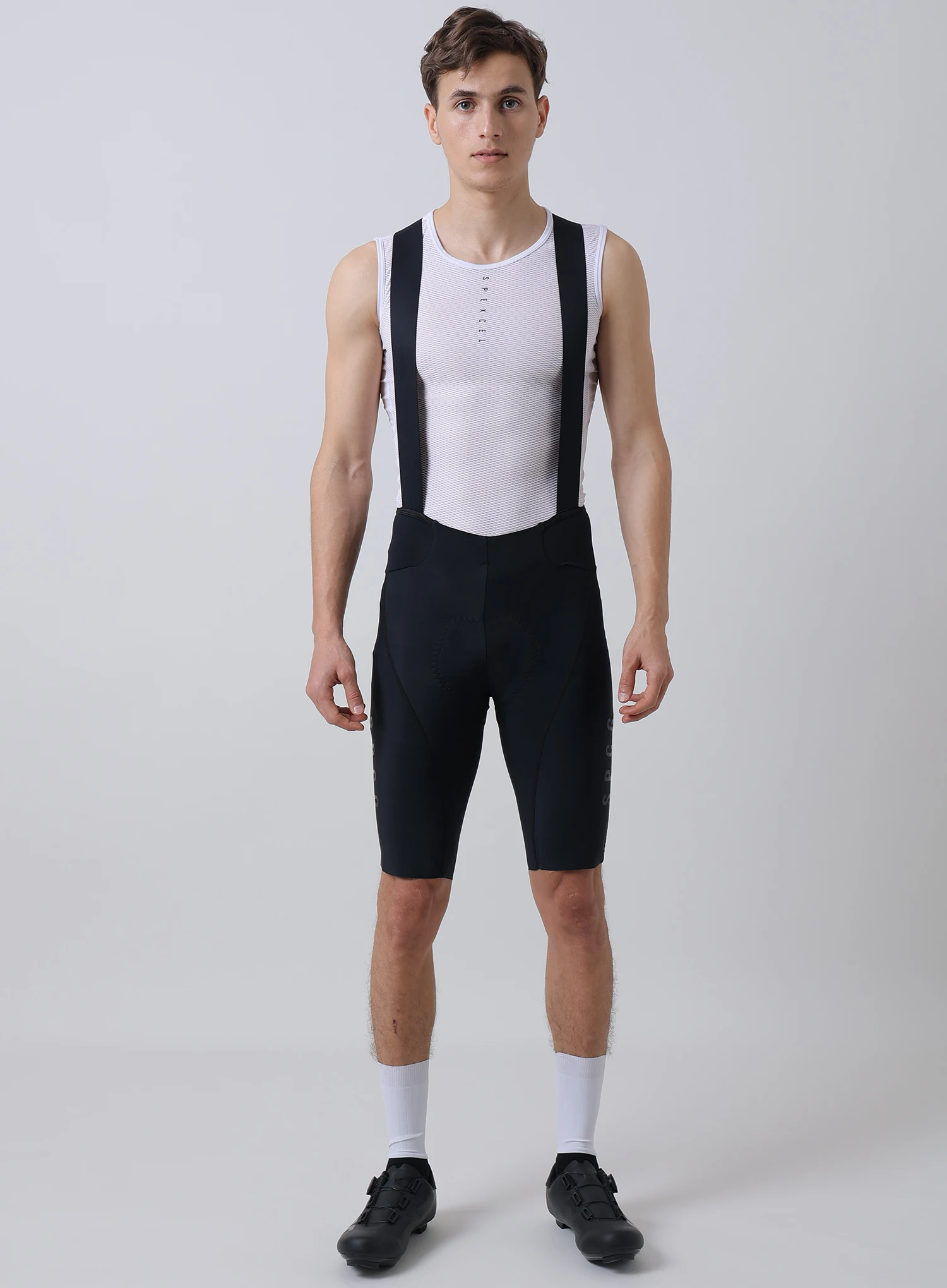 SPEXCEL 23 New Summer Lightweight Performance BIB SHORTS Road MTB Cycling Bib 3D High Density Pad Free Cut Leg Cuff Green Brown 5