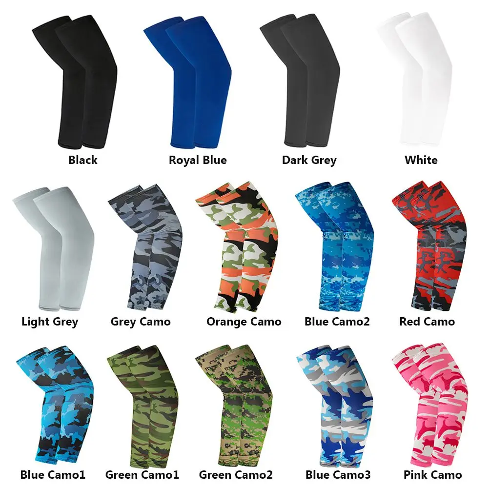 Sun Protection Arm Sleeves Exposed thumb Sportswear Running Summer Cooling Outdoor Sport Arm Cover