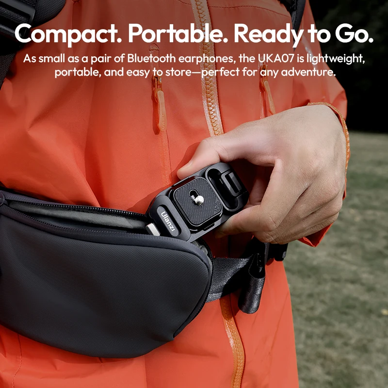 Ulanzi UKA07 Uka Quick-Release Kit For Backpack Hassle-Free Hanging 10KG Load Suit For Arca-Swiss & F38 Quick Release System Quick Release Kit