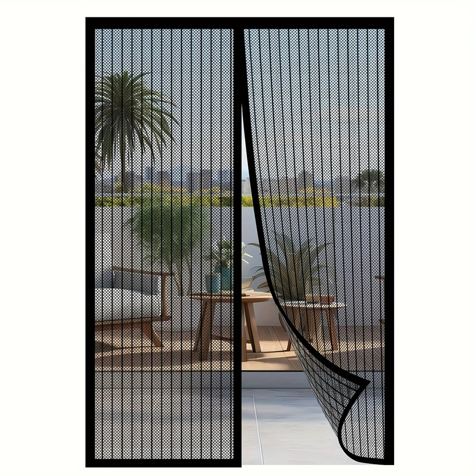 Magnetic Anti Mosquito Curtain Door Net Screen