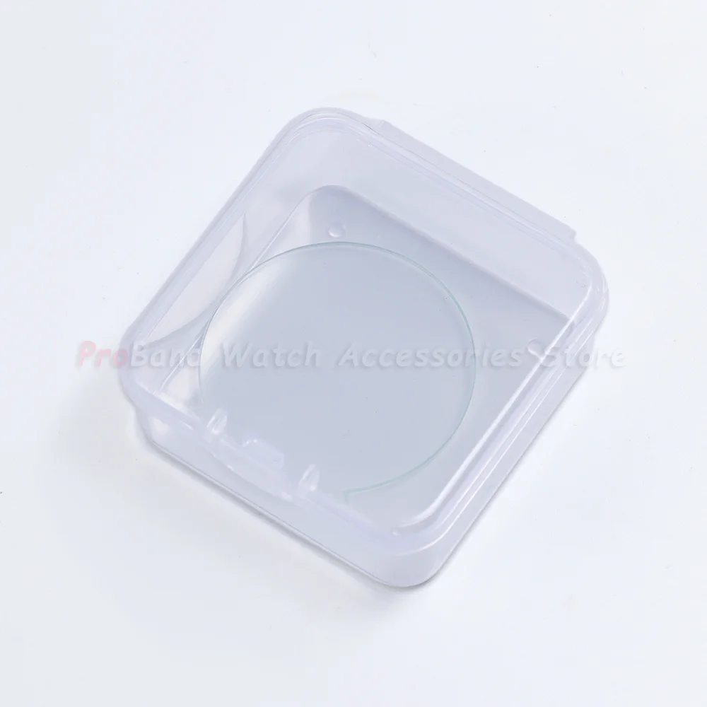 Transparent Crystal Watch Glass Replacement - Flat, Various Thicknesses