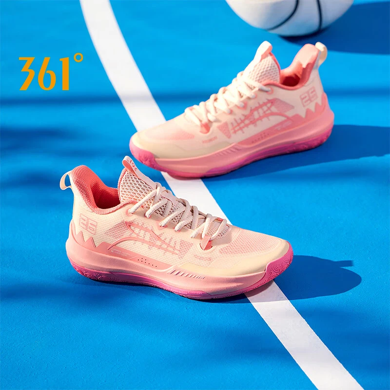 361 Degrees NEW DVD Team Basketball Shoes Men Sport Shoes Guard Cushioning Wear Resistant Protection Ankle Sneakers 672421113