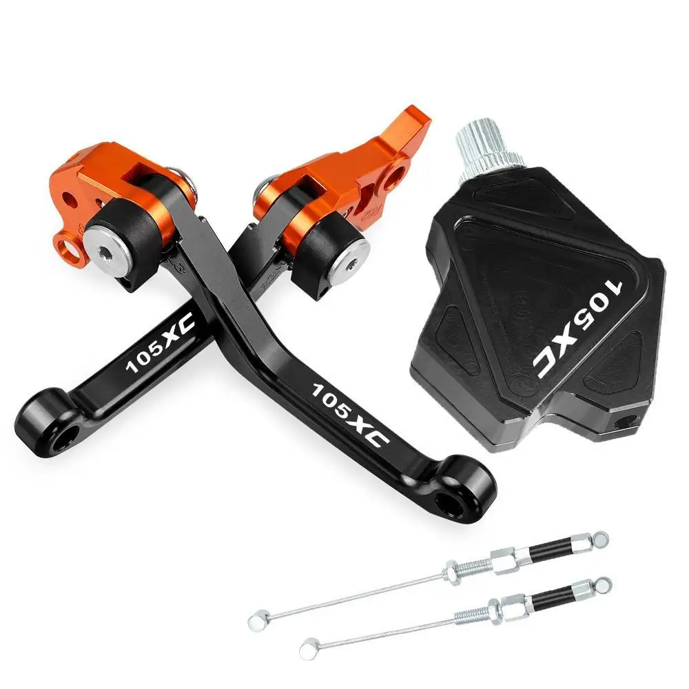

Motorcross Dirt Bike CNC For 105XC 105 XC 2007 2008 2009 2010 2011 Brake Clutch Levers Stunt Clutch Pull Cable Lever Easy System