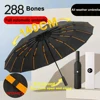 288 Bones Super Windproof Umbrella All Weather Umbrellas Large Size Men Automatic Business Umbrella UV Protection Women Sunshade 1