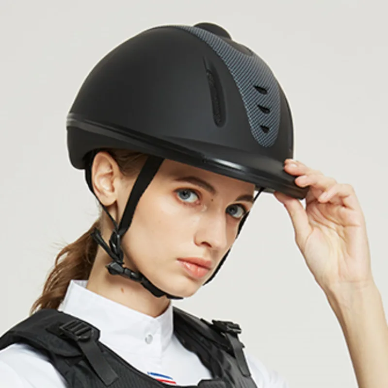 Breathable Equestrian Helmet Professional Horse Riding Helmet For Men Women Children Riding Equipments EPS Adjustable 49-62cm 3