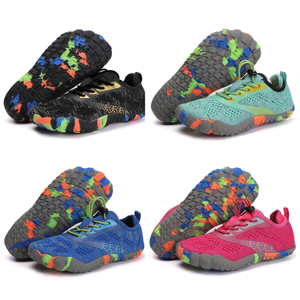 Kids Water Shoes Children Barefoot Shoes Comfortable Trail Running Breathable Non-Slip Hiking for Water Sports kids shoes