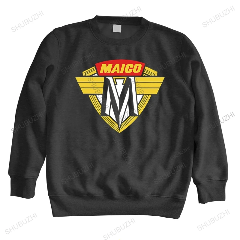 

homme brand autumn winter hoodie high quality sweatshirt NEW MAICO MOTORCYCLES LOGO man round neck long sleeve casual hoody