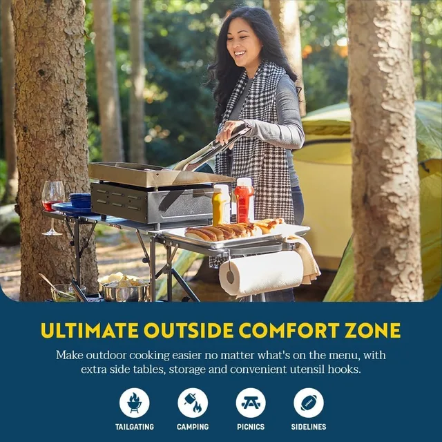 Slim-Fold Portable Cook Station 3