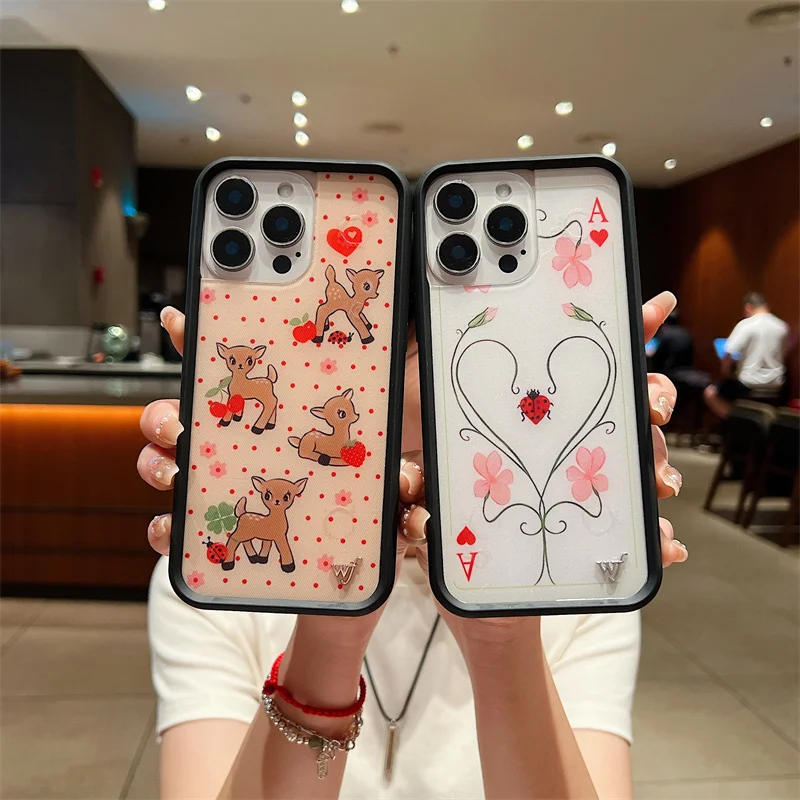 Wildflower Orchid Lila Moss Phone Case For iPhone 17 16 15 14 13 12 Pro Max Plus wf Precious Moments Emergency Intercom Cover 5