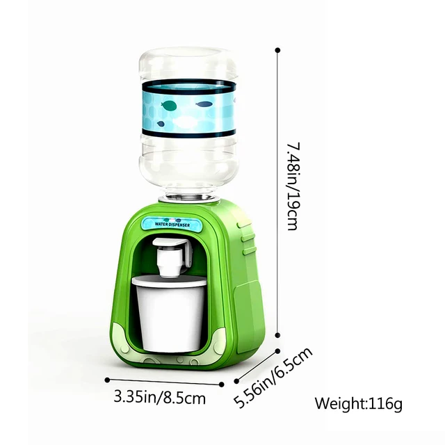 Toddmomy 1PCS Mini Water Dispenser,Miniature Drinking Fountain Cute Panda  Water Dispenser Counter Top Water Dispenser for Kids Play House Dollhouse