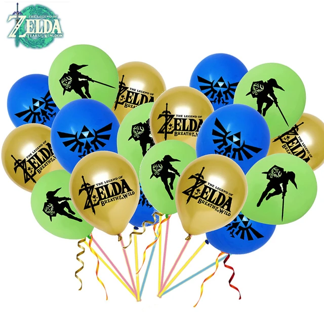 Zelda Tears of The Kingdom Balloons Anime Birthday Party Decorations Adult  Wedding Decorations Helium Globos Baby Shower Ballon _ - AliExpress Mobile