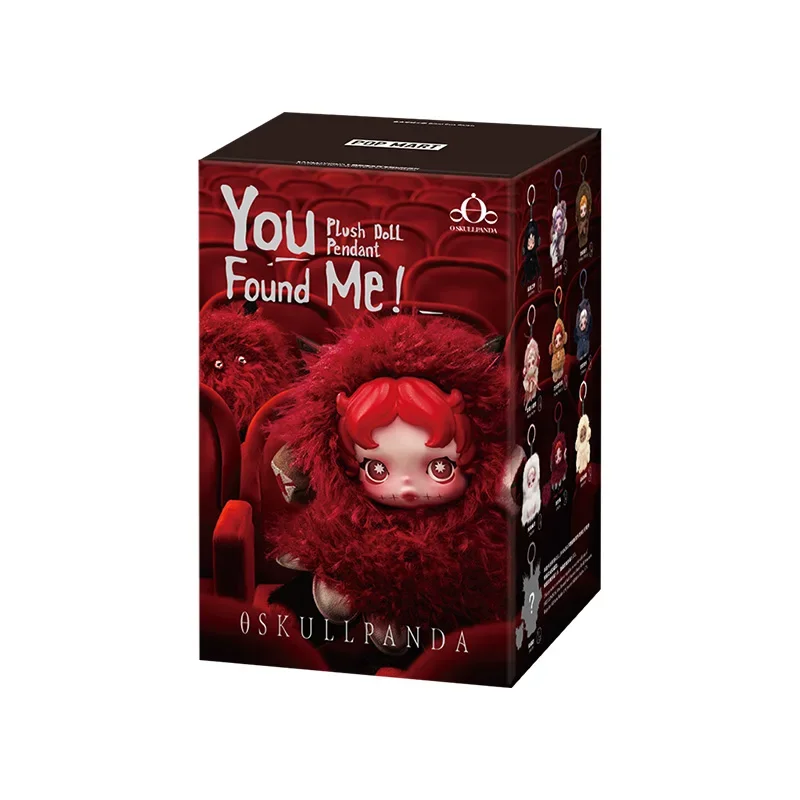 POP MART SKULLPANDA You Found Me! Series Plush Doll Pendant