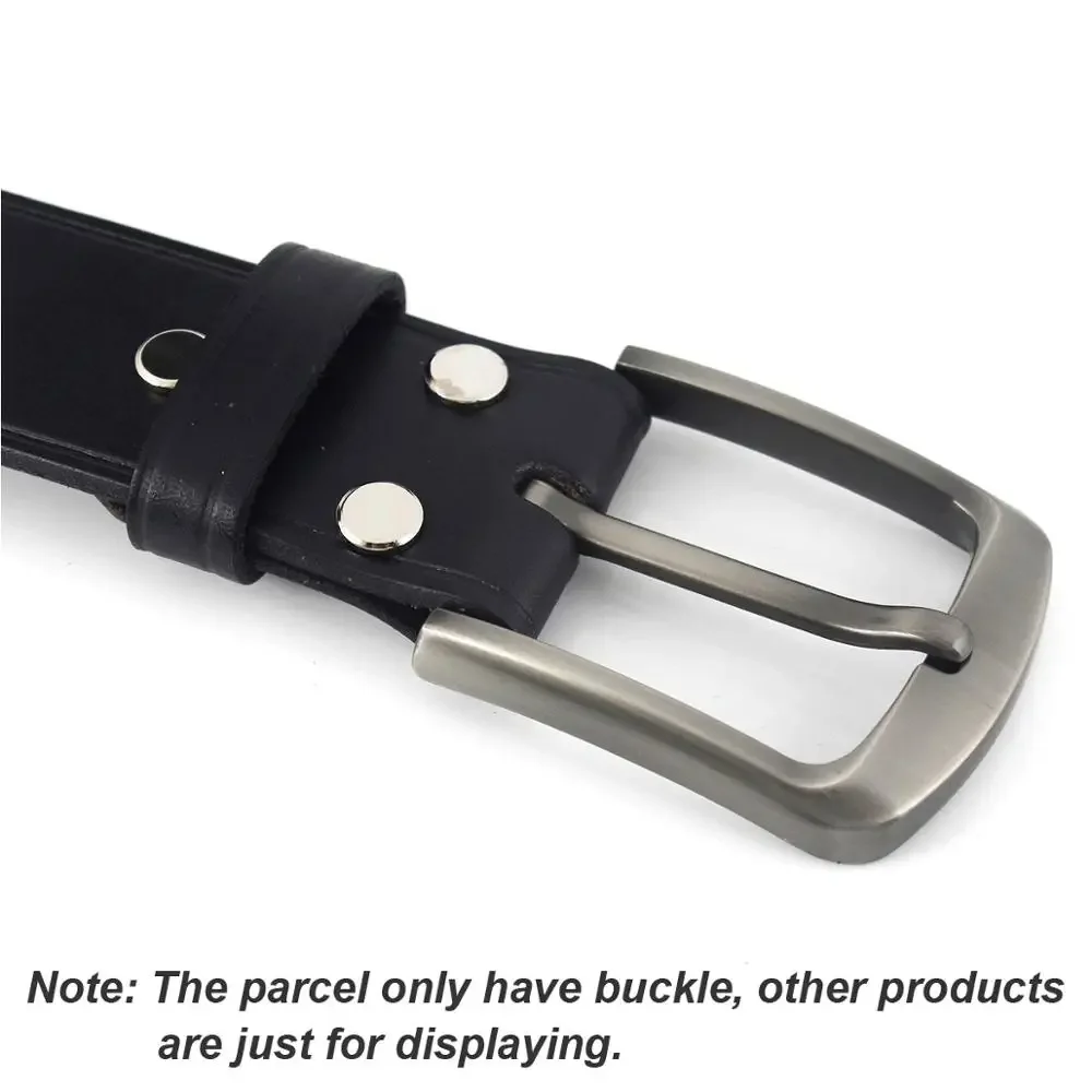 Metal Buckle 1Piece 40mm Men Laser Heel Bar Pin Leather Craft Waistband Head Belt Strap Webbing Parts Accessories