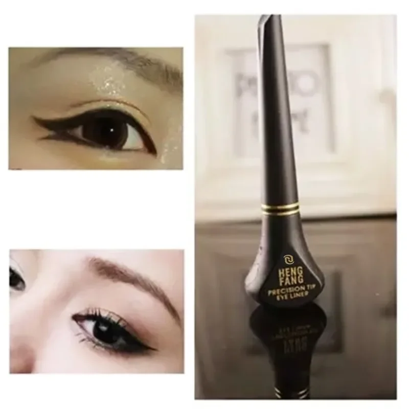 1 pz matita per Eyeliner liquido nero penna per Eyeliner liscia ad asciugatura rapida Eyeliner a prova di sbavature palpebra Enhancer pennello occhi