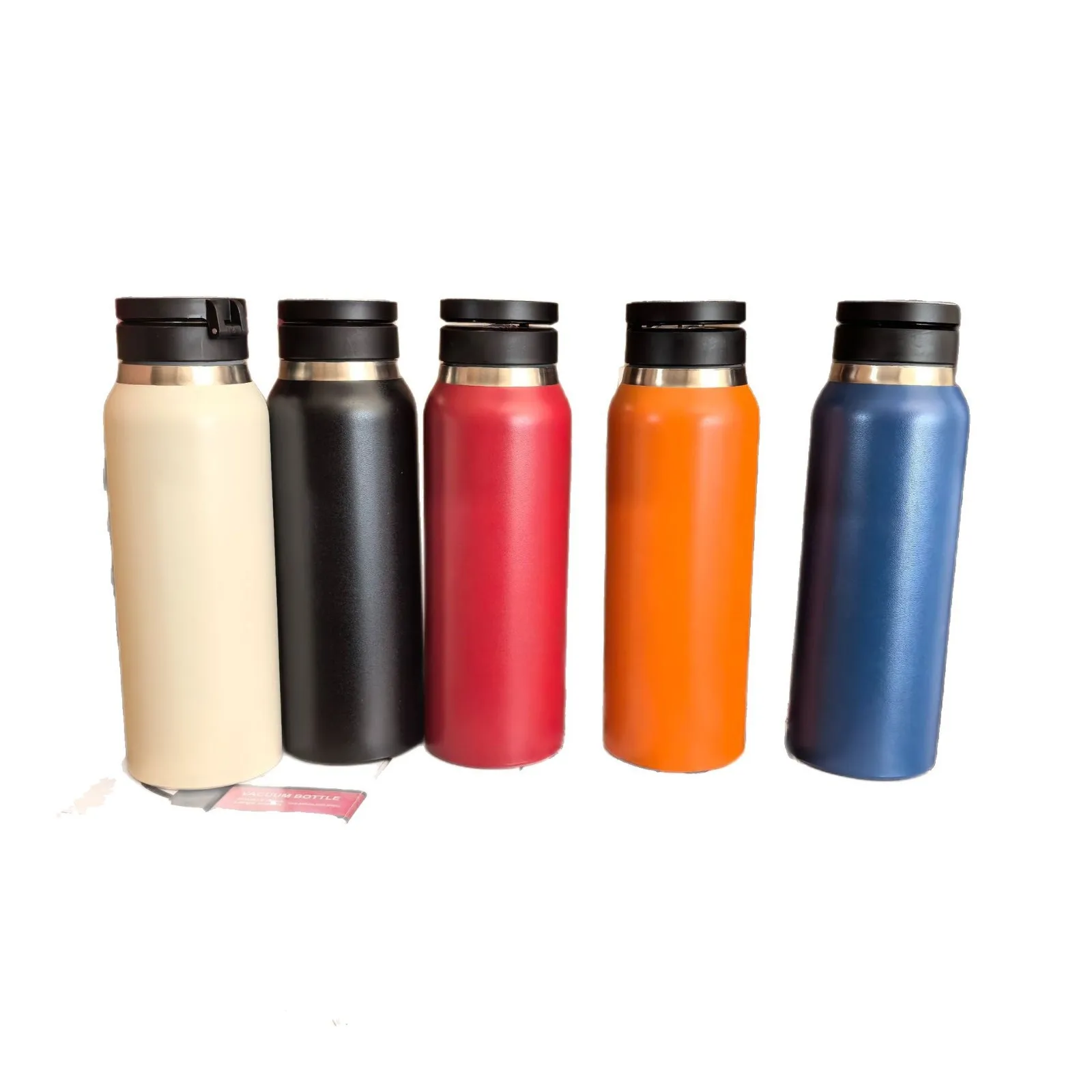 304 Stainless Steel Magnetic Cup Holder Water Bottle Insulated Sports Thermos with Cold Retention Leakproof for Car Travel