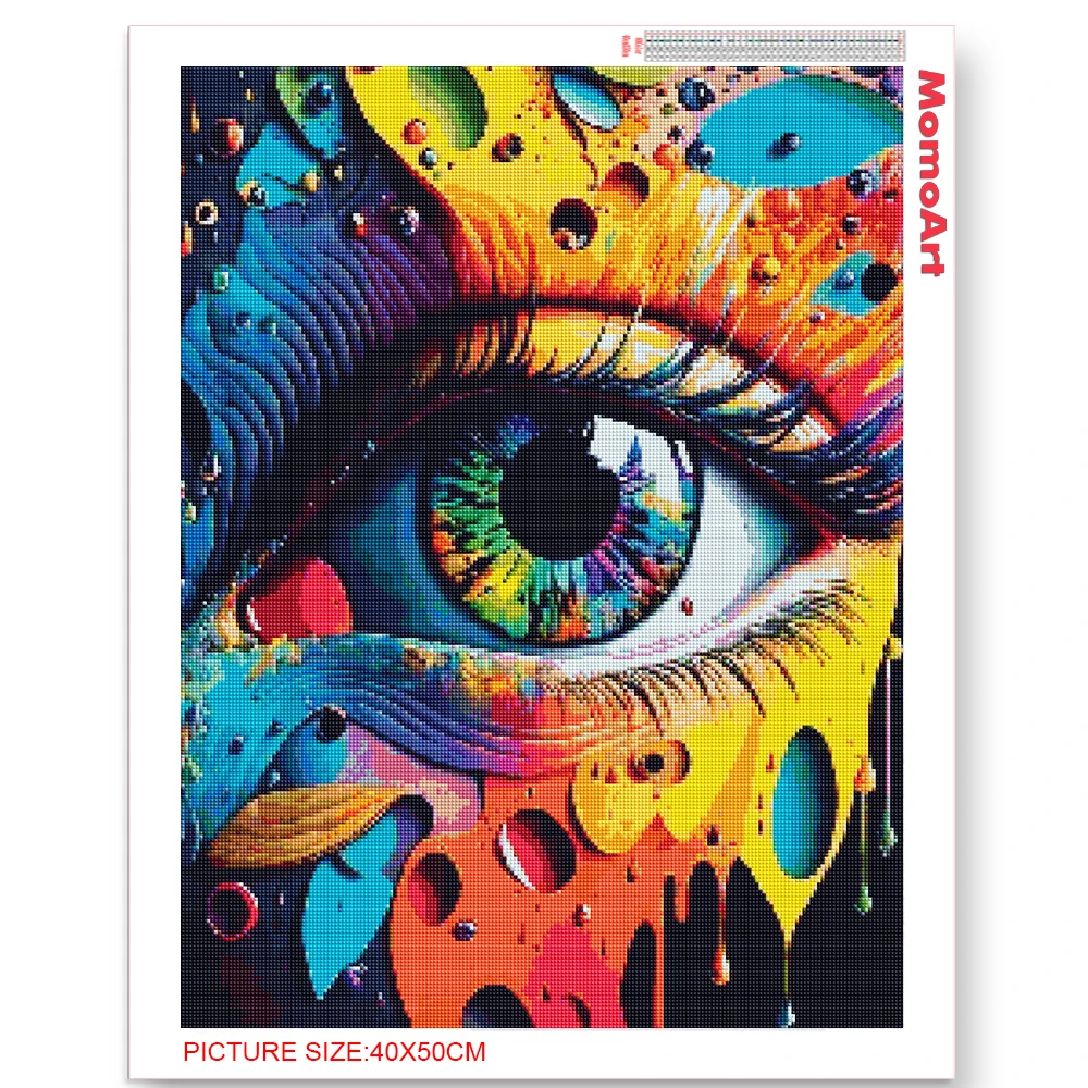 Mosaic Eye Portrait 2