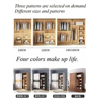 Armoires de chambre pleine grandeur, rangement pour loisirs créatifs, esthétique blanche, armoires de sol compactes, ensembles de commodes, meubles de maison 2
