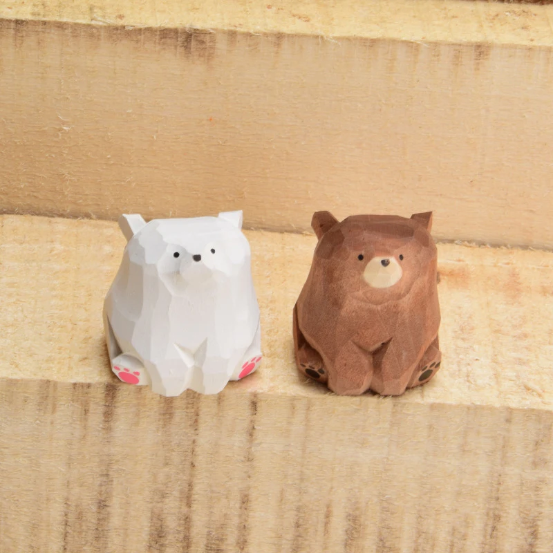 Wooden hand-carved animals - Image 2