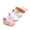 Spring and Autumn Baby Girl and Boy Three Colors Fashion Design Sports Shoes TPR Sole Anti Slip Toddler Cute Baby Shoes BMB4027 5